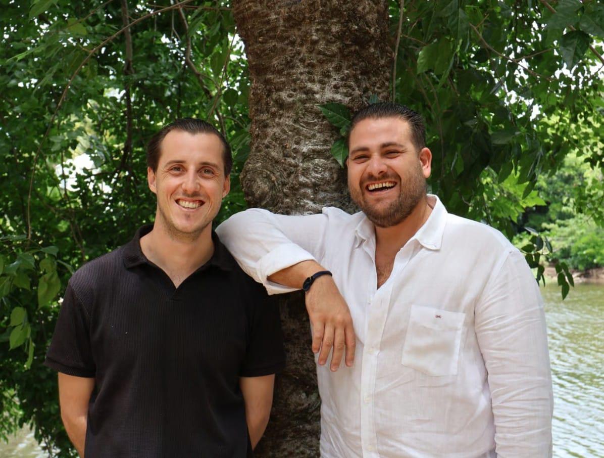 Louis and Arthur, founders of La Rivière